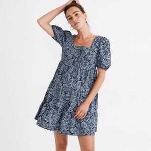 Madewell Puff Sleeve Dress